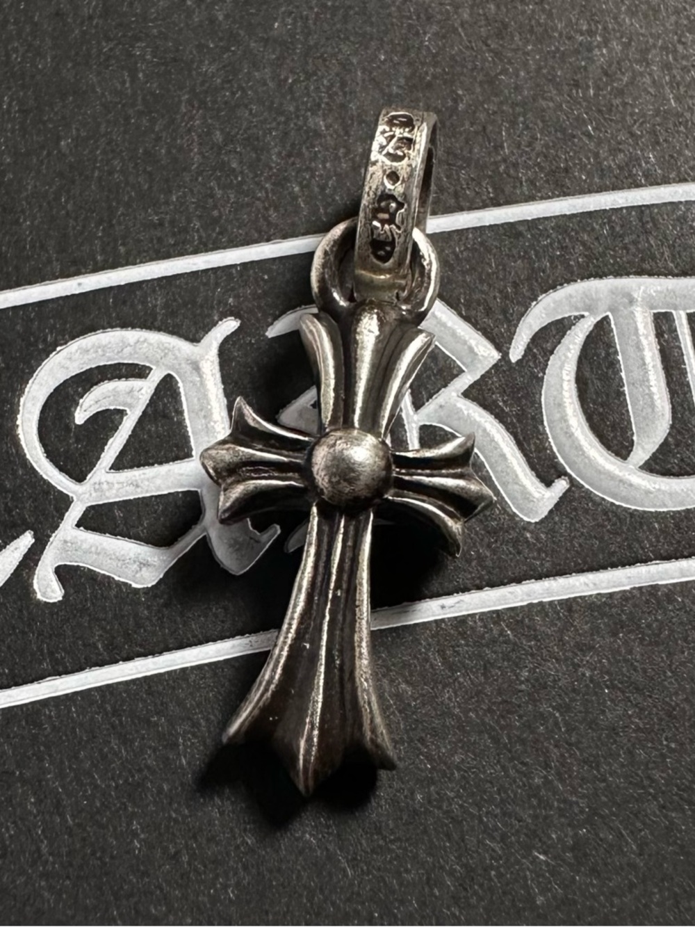 Chrome Hearts Baby Fat Cross Charm Pendant